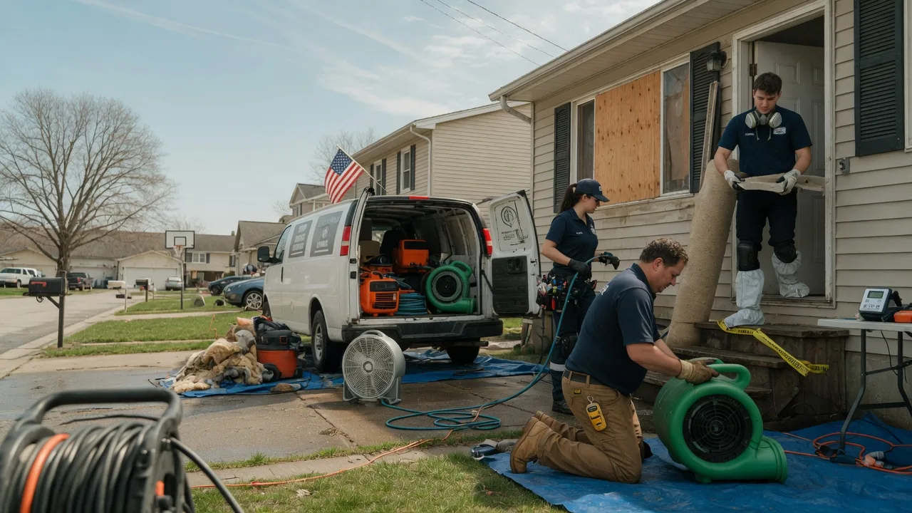 Water Damage Restoration in Merritt, NC near me